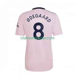 Camisola Arsenal Odegaard 8 Homem Equipamento Terceiro 2022-2023 Manga Curta